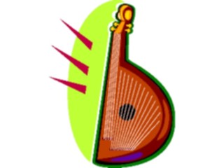 Sticker Custom Preview Image #091167 Music Instruments Bandura