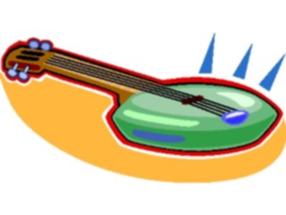 Sticker Custom Preview Image #091173 Music Instruments Banjo6