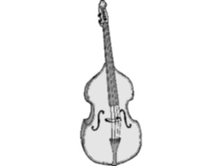 Sticker Custom Preview Image #091175 Music Instruments Bass1