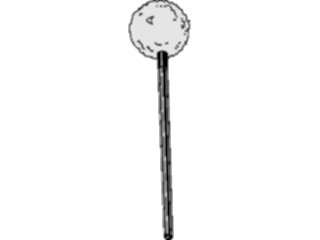 Sticker Custom Preview Image #091202 Music Instruments Brush Soft Headed