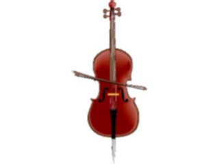 Sticker Custom Preview Image #091223 Music Instruments Cello7