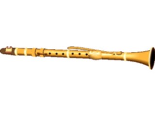 Sticker Custom Preview Image #091227 Music Instruments Clarinet2