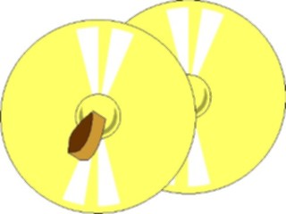 Sticker Custom Preview Image #091238 Music Instruments Cymbals1