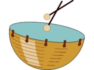 Sticker Custom Preview Image #091259 Music Instruments Drum13