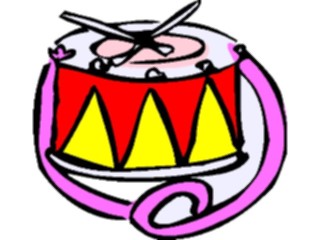 Sticker Custom Preview Image #091270 Music Instruments Drum24