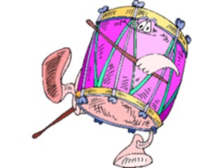 Sticker Custom Preview Image #091279 Music Instruments Drum33