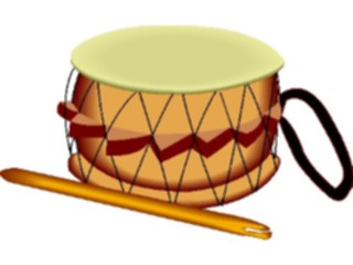 Sticker Custom Preview Image #091282 Music Instruments Drum36