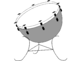 Sticker Custom Preview Image #091291 Music Instruments Drum Kettle2