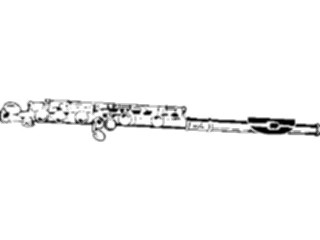 Sticker Custom Preview Image #091305 Music Instruments Flute3
