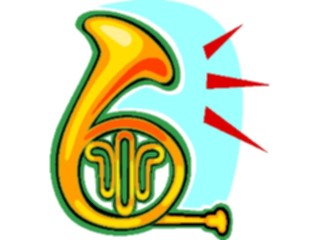 Sticker Custom Preview Image #091317 Music Instruments French Horn5