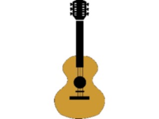 Sticker Custom Preview Image #091323 Music Instruments Guitar Acoustic02