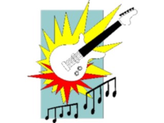 Sticker Custom Preview Image #091362 Music Instruments Guitar Electric02