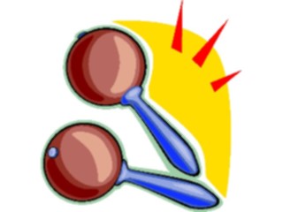 Sticker Custom Preview Image #091506 Music Instruments Maracas6