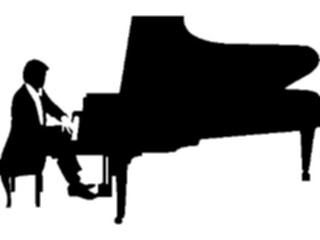Sticker Custom Preview Image #091522 Music Instruments Piano02