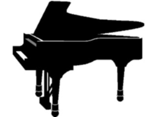 Sticker Custom Preview Image #091523 Music Instruments Piano03