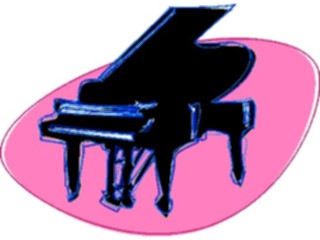 Sticker Custom Preview Image #091530 Music Instruments Piano10