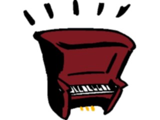 Sticker Custom Preview Image #091531 Music Instruments Piano11