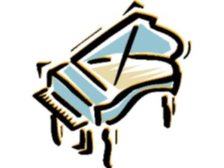 Sticker Custom Preview Image #091532 Music Instruments Piano12