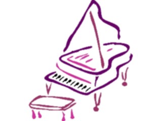 Sticker Custom Preview Image #091535 Music Instruments Piano15