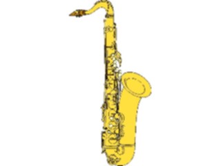 Sticker Custom Preview Image #091593 Music Instruments Saxophone11