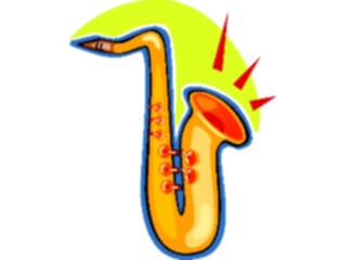 Sticker Custom Preview Image #091597 Music Instruments Saxophone15