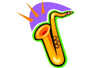 Sticker Custom Preview Image #091598 Music Instruments Saxophone16