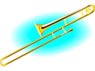 Sticker Custom Preview Image #091631 Music Instruments Trombone4