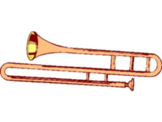 Sticker Custom Preview Image #091633 Music Instruments Trombone6