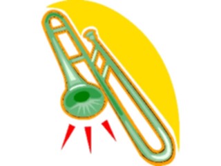 Sticker Custom Preview Image #091635 Music Instruments Trombone8