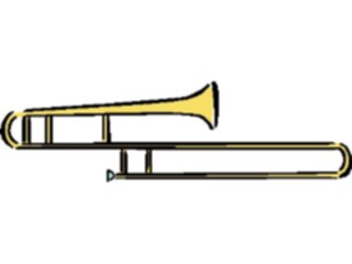 Sticker Custom Preview Image #091636 Music Instruments Trombone9