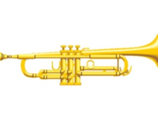 Sticker Custom Preview Image #091637 Music Instruments Trumpet01