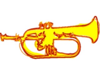 Sticker Custom Preview Image #091647 Music Instruments Trumpet11