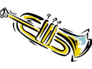 Sticker Custom Preview Image #091648 Music Instruments Trumpet12