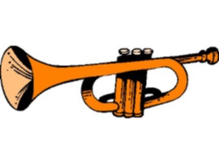 Sticker Custom Preview Image #091652 Music Instruments Trumpet16