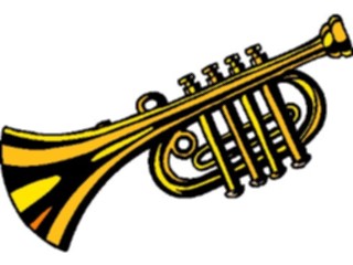 Sticker Custom Preview Image #091653 Music Instruments Trumpet17