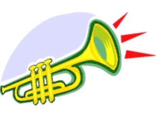 Sticker Custom Preview Image #091655 Music Instruments Trumpet19