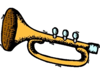 Sticker Custom Preview Image #091656 Music Instruments Trumpet20