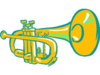 Sticker Custom Preview Image #091664 Music Instruments Trumpet28