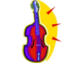 Sticker Custom Preview Image #091677 Music Instruments Viola