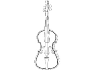 Sticker Custom Preview Image #091680 Music Instruments Violin03