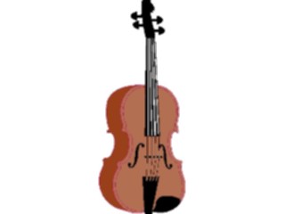 Sticker Custom Preview Image #091682 Music Instruments Violin05