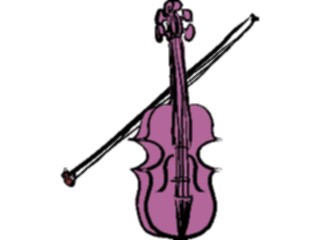 Sticker Custom Preview Image #091683 Music Instruments Violin06