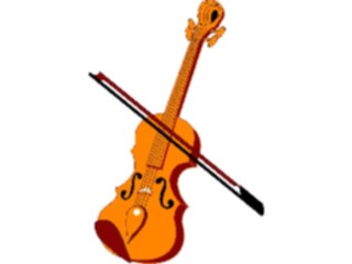 Sticker Custom Preview Image #091685 Music Instruments Violin08