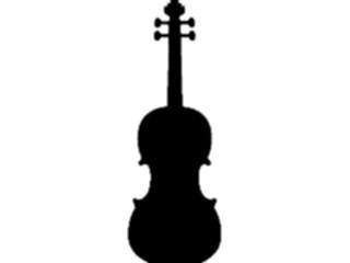 Sticker Custom Preview Image #091686 Music Instruments Violin09