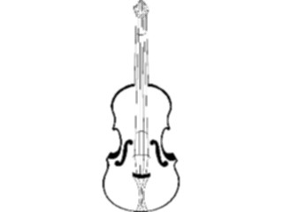 Sticker Custom Preview Image #091689 Music Instruments Violin12