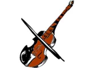 Sticker Custom Preview Image #091690 Music Instruments Violin13