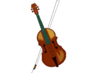 Sticker Custom Preview Image #091693 Music Instruments Violin16