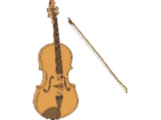 Sticker Custom Preview Image #091695 Music Instruments Violin18