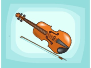 Sticker Custom Preview Image #091702 Music Instruments Violin25