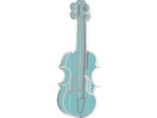 Sticker Custom Preview Image #091704 Music Instruments Violin27